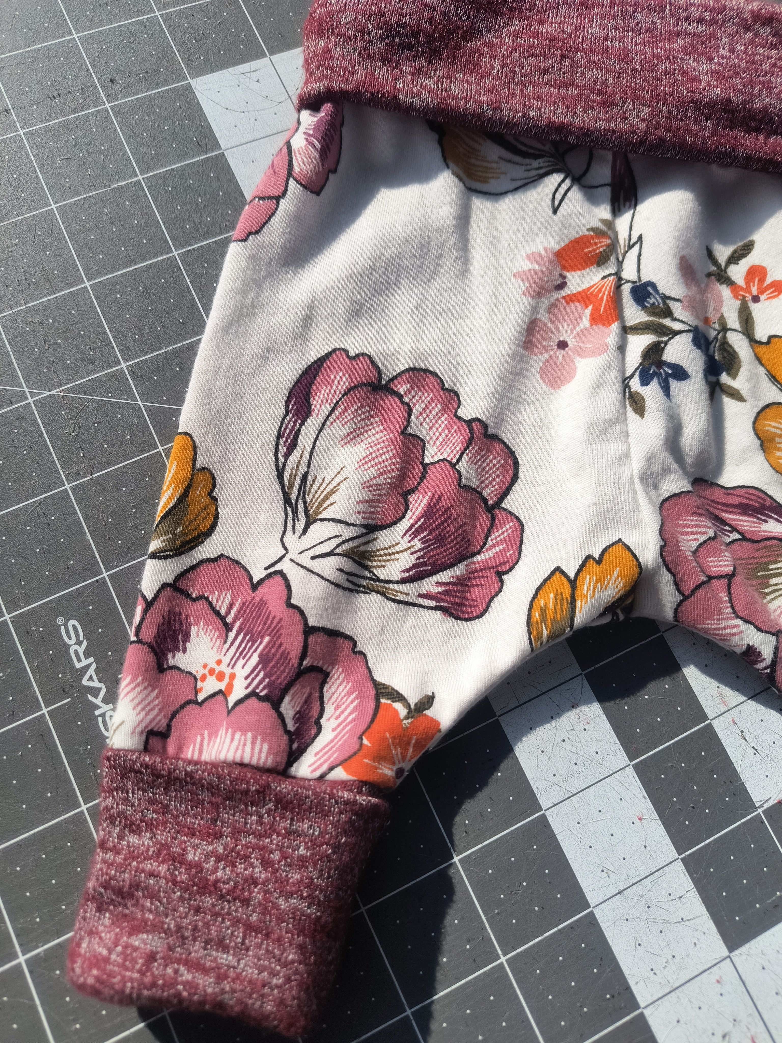 Newborn Upcycled Harem Pants