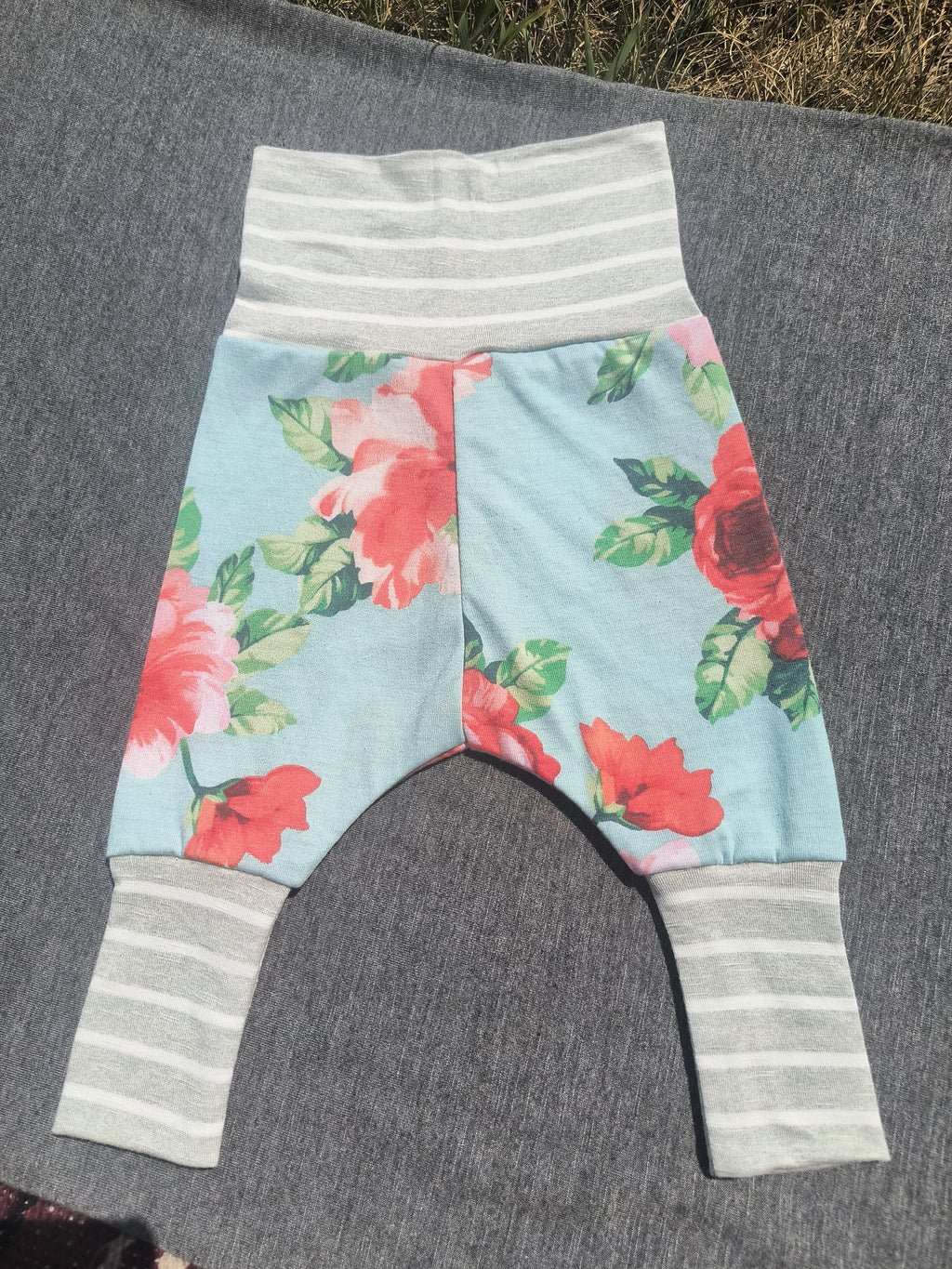 Newborn Upcycled Harem Pants