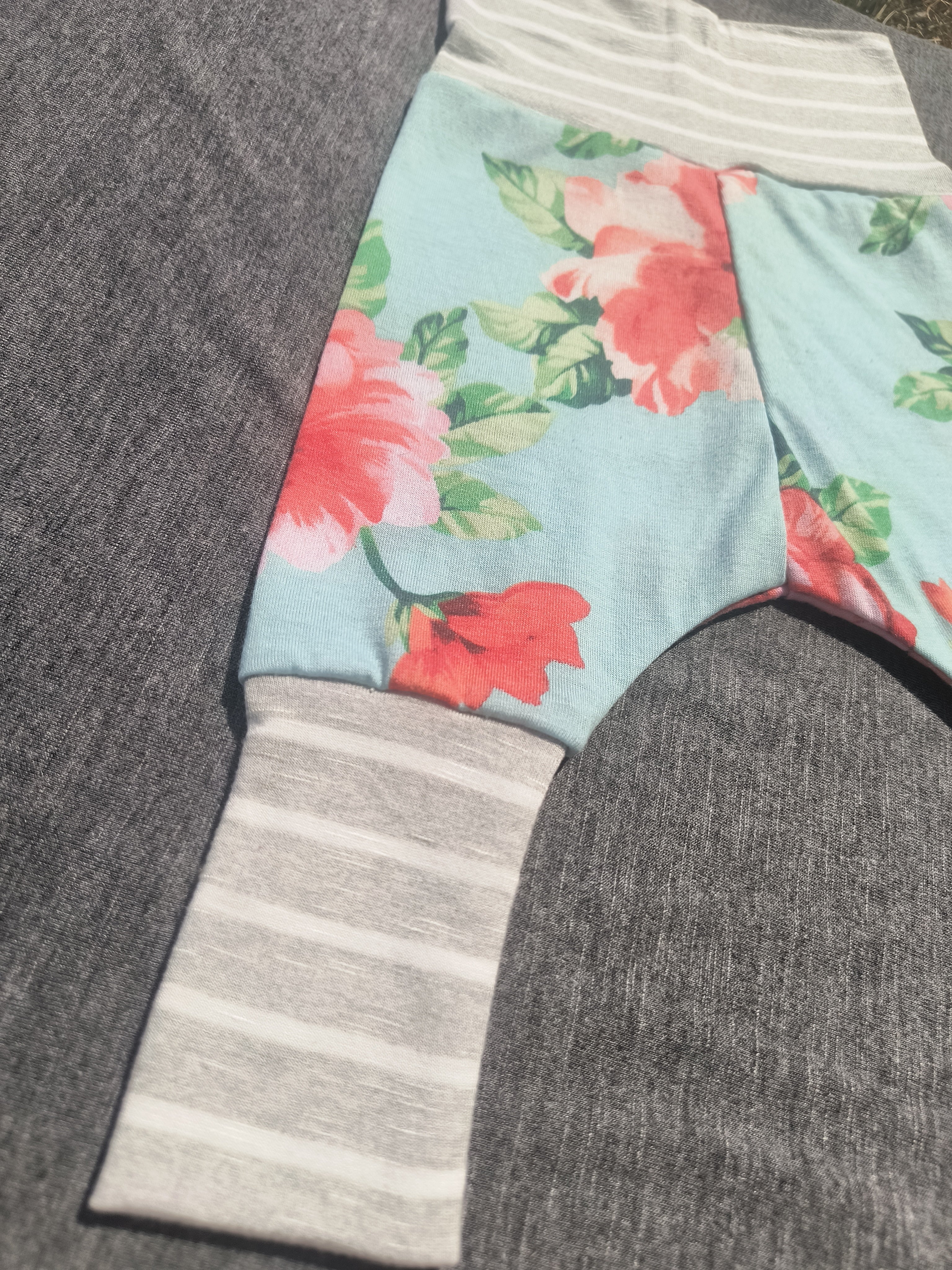 Newborn Upcycled Harem Pants