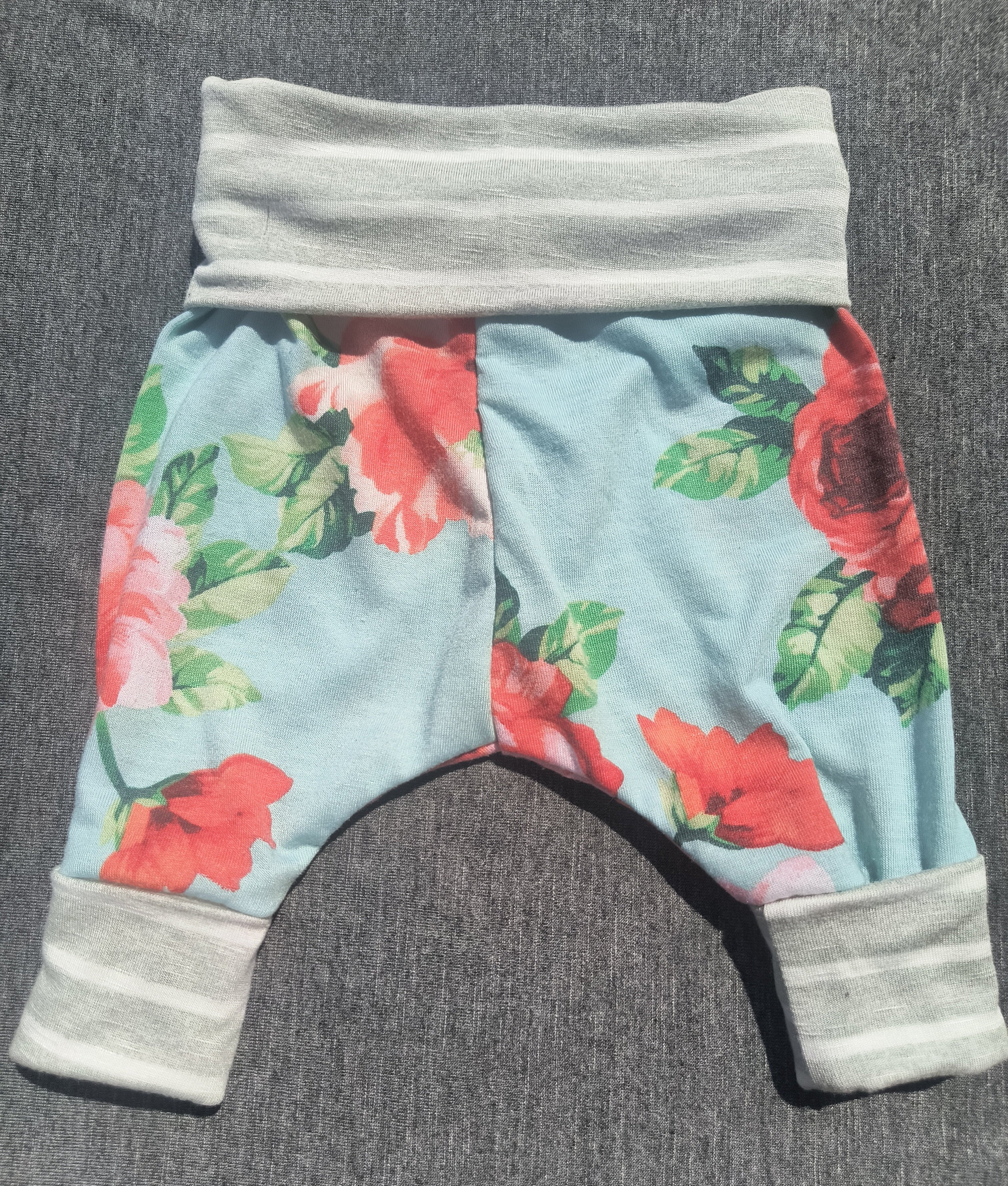 Newborn Upcycled Harem Pants