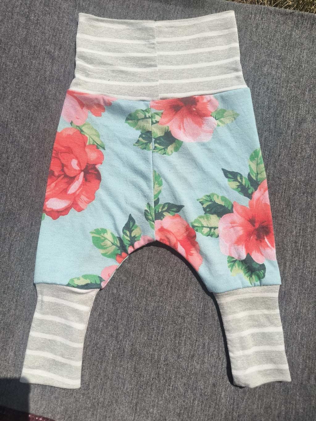 Newborn Upcycled Harem Pants