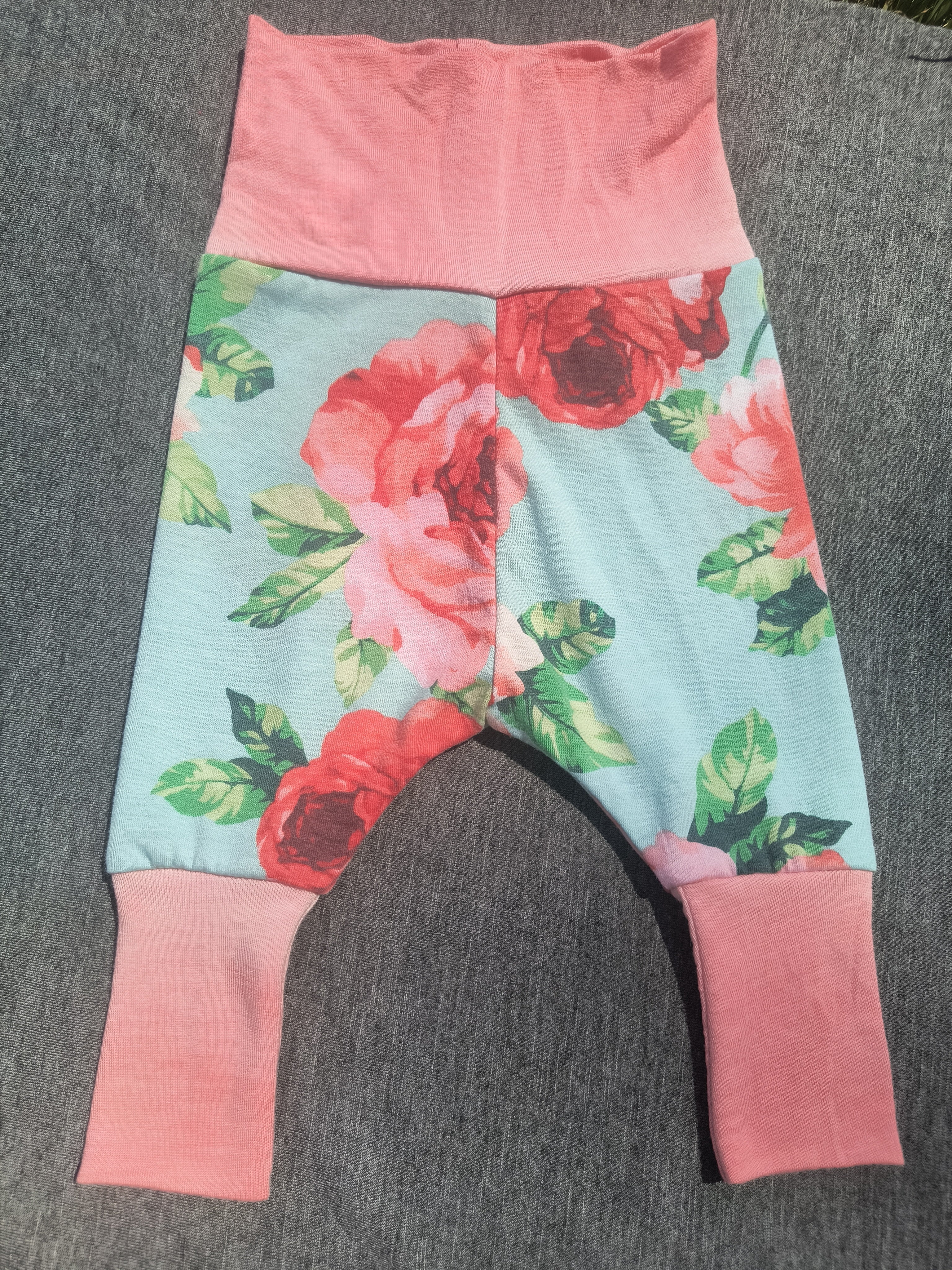 Newborn Upcycled Harem Pants
