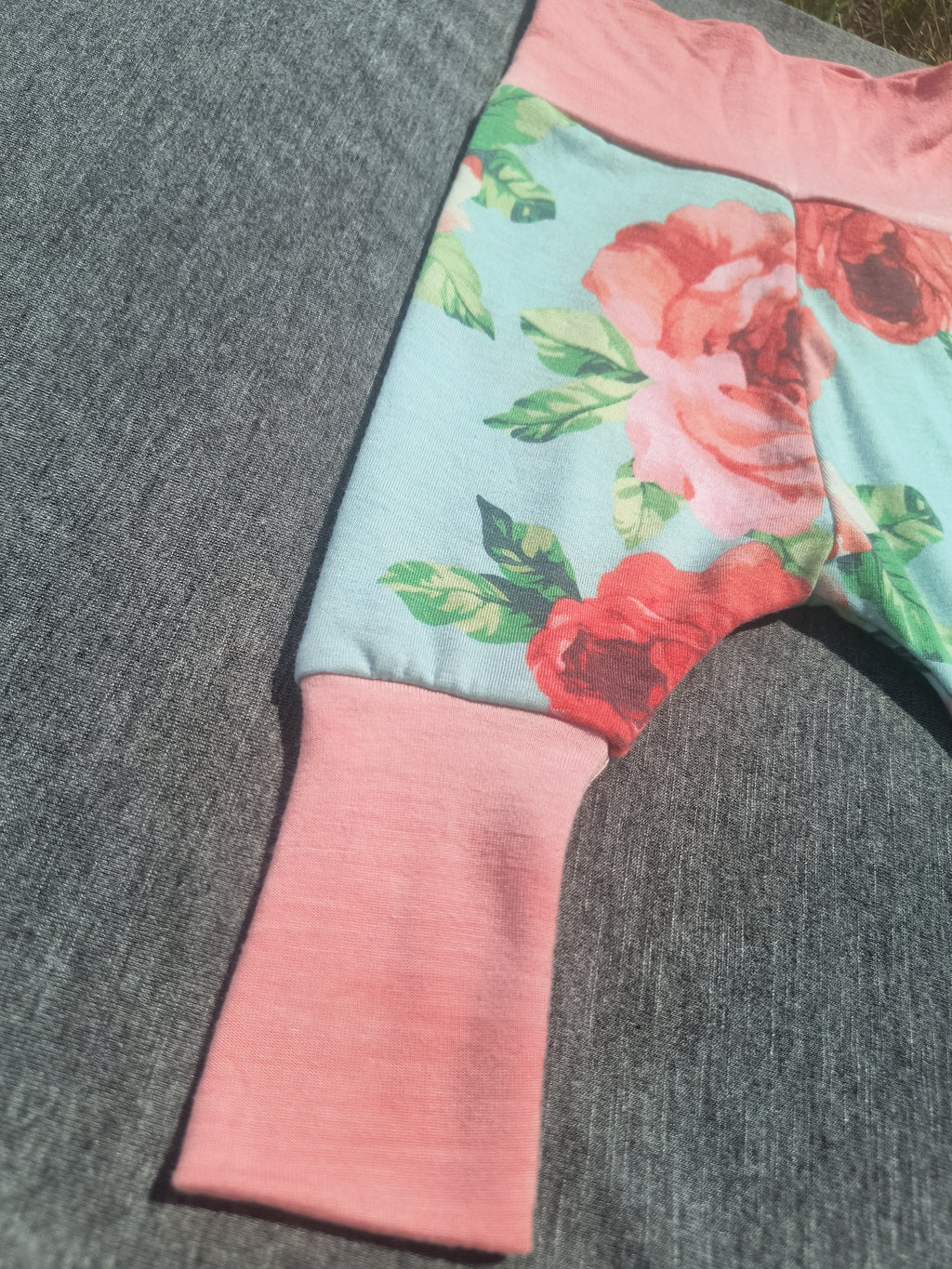 Newborn Upcycled Harem Pants