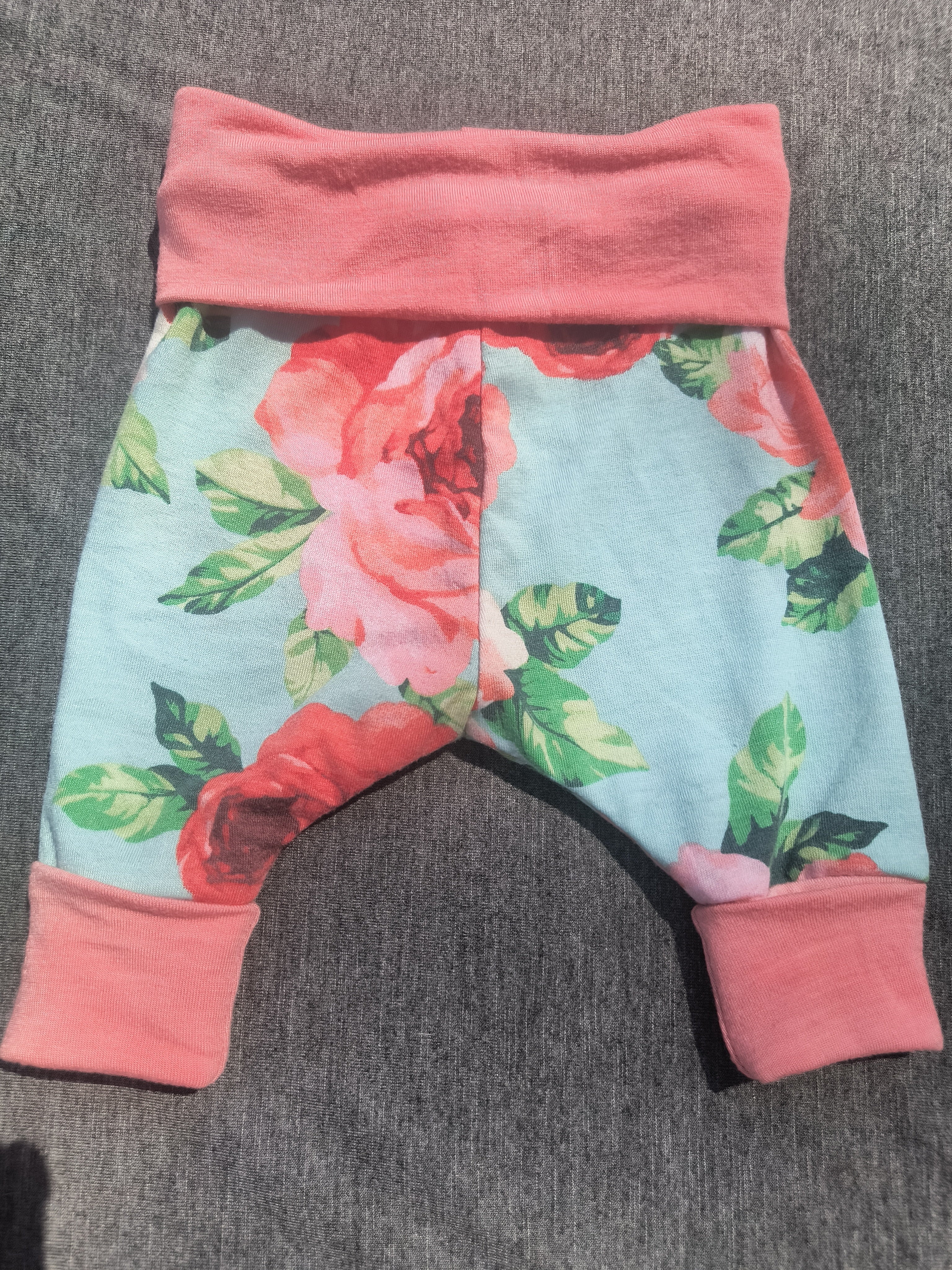 Newborn Upcycled Harem Pants