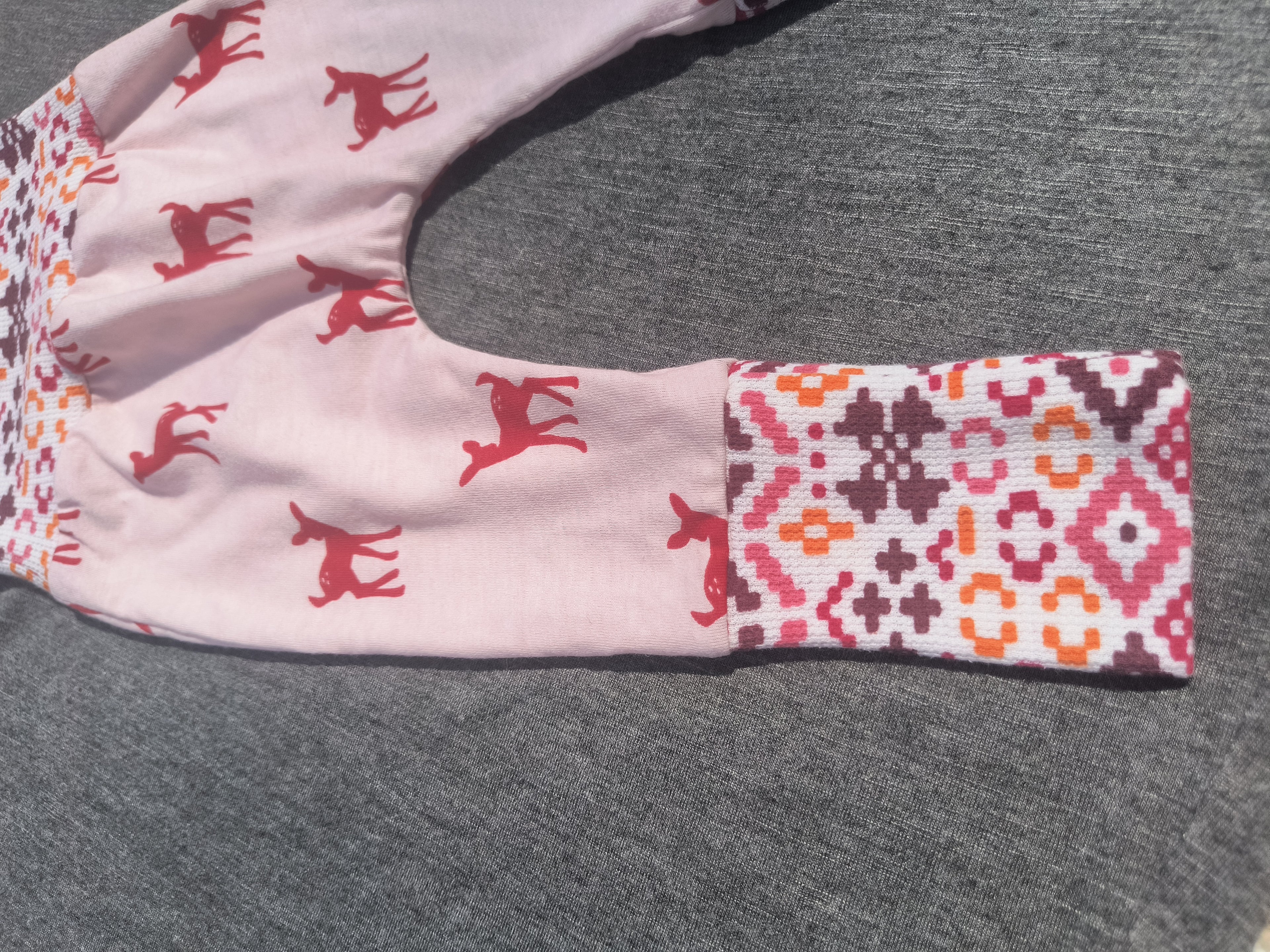 Handmade, Upcycled Harem style Baby Pants, 3-12 months (Copy)