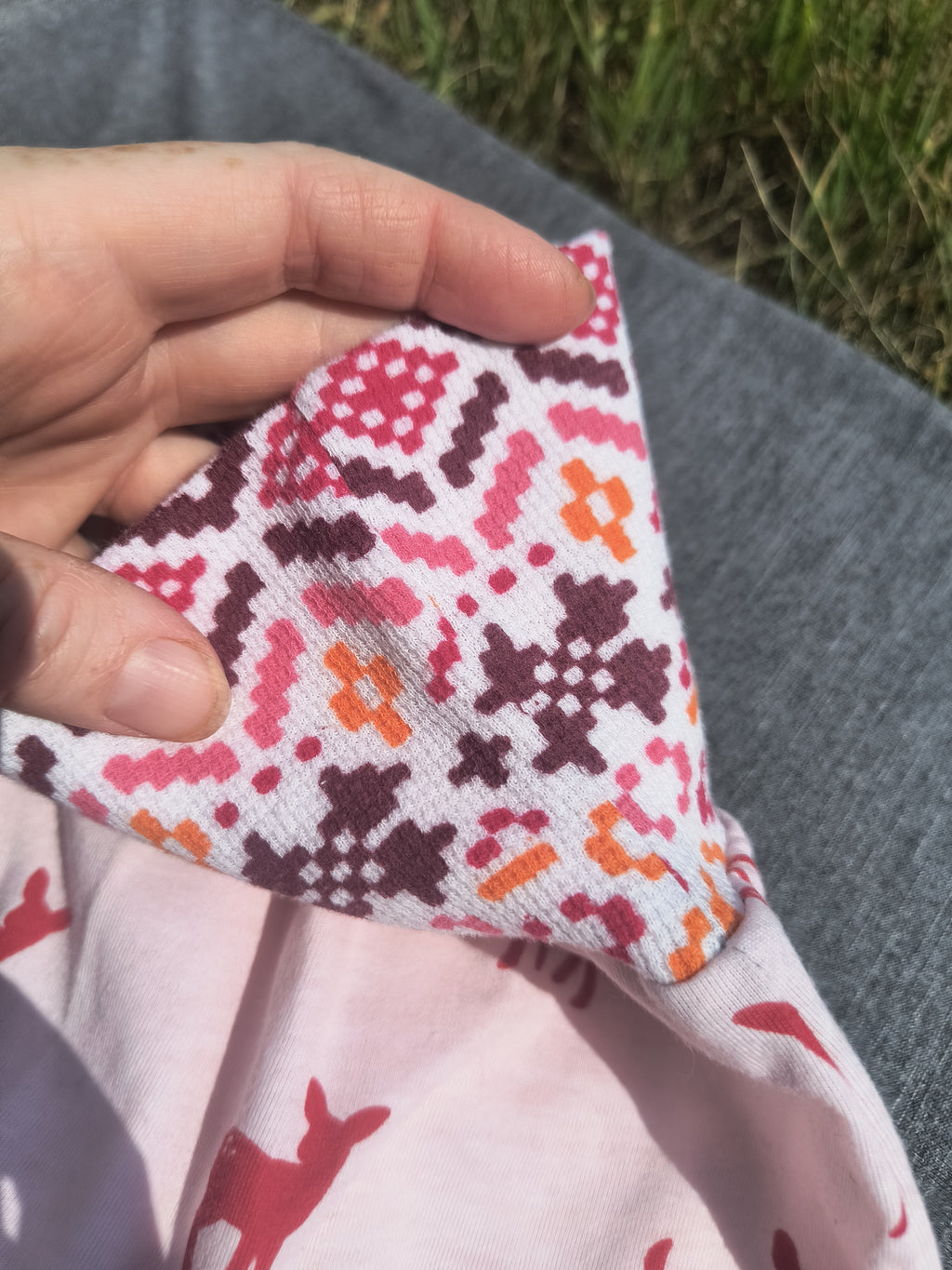Handmade, Upcycled Harem style Baby Pants, 3-12 months (Copy)