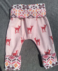 Handmade, Upcycled Harem style Baby Pants, 3-12 months (Copy)
