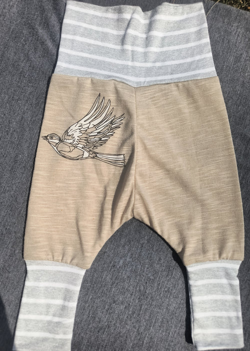 Newborn Upcycled Harem Pants