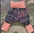 Handmade, Upcycled Harem style toddler pants, 12m-4t