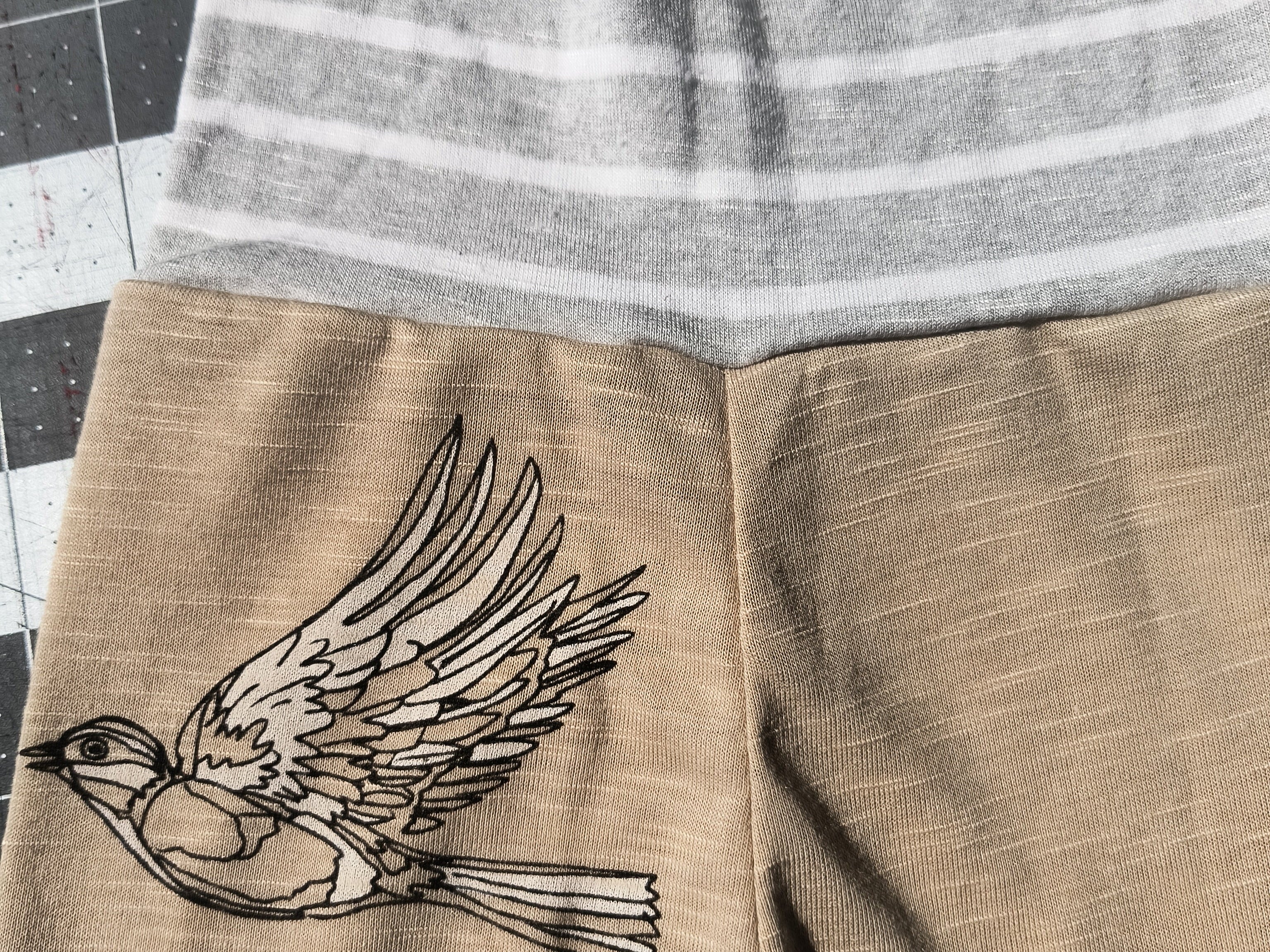 Newborn Upcycled Harem Pants