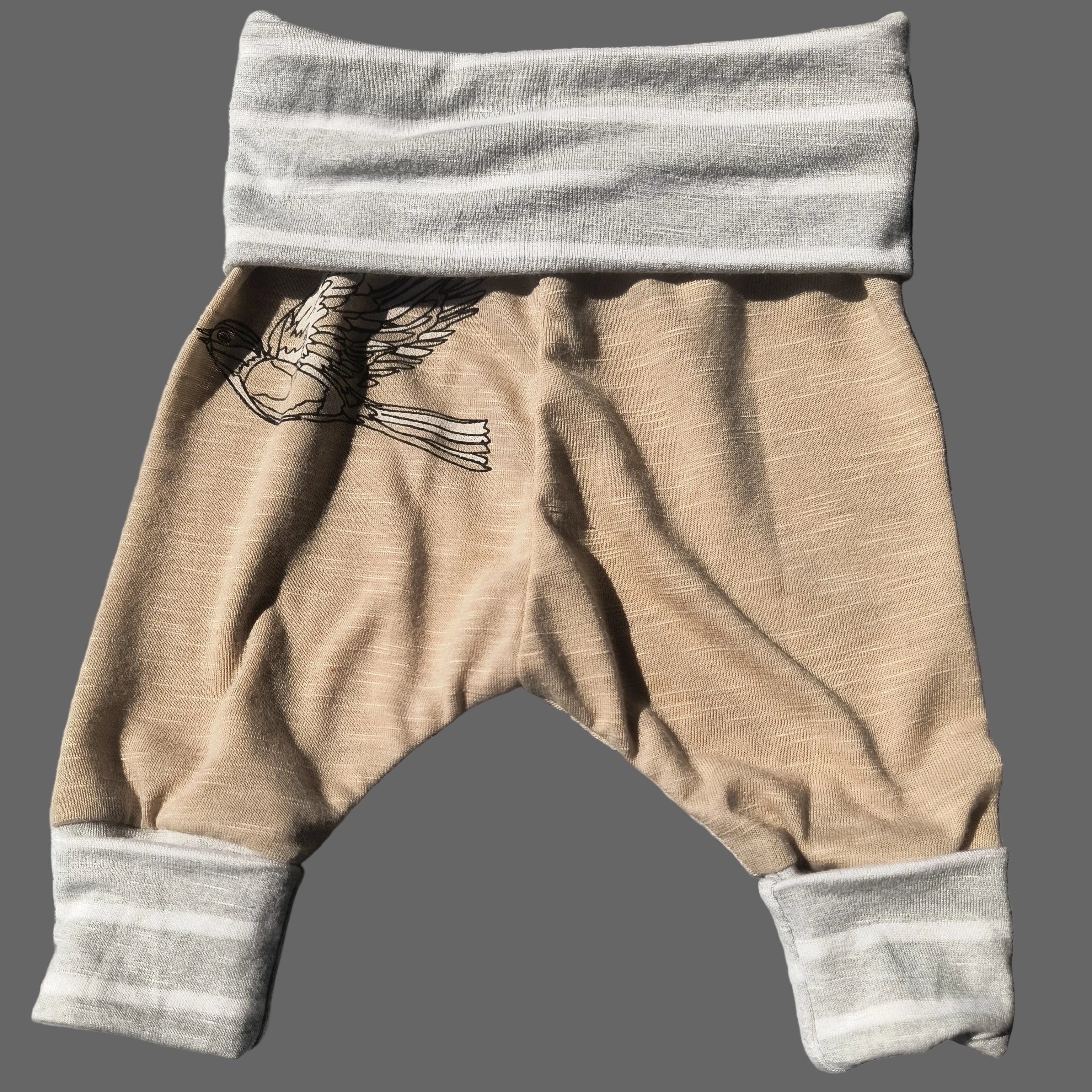 Newborn Upcycled Harem Pants