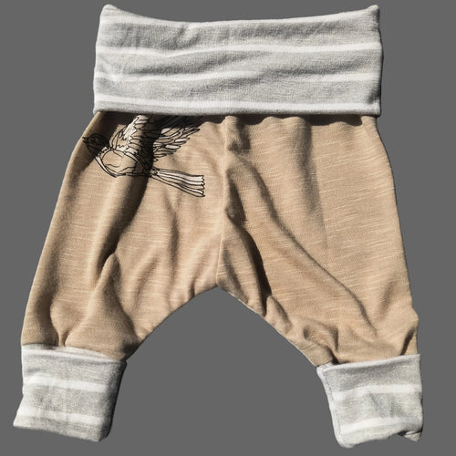 Newborn Upcycled Harem Pants