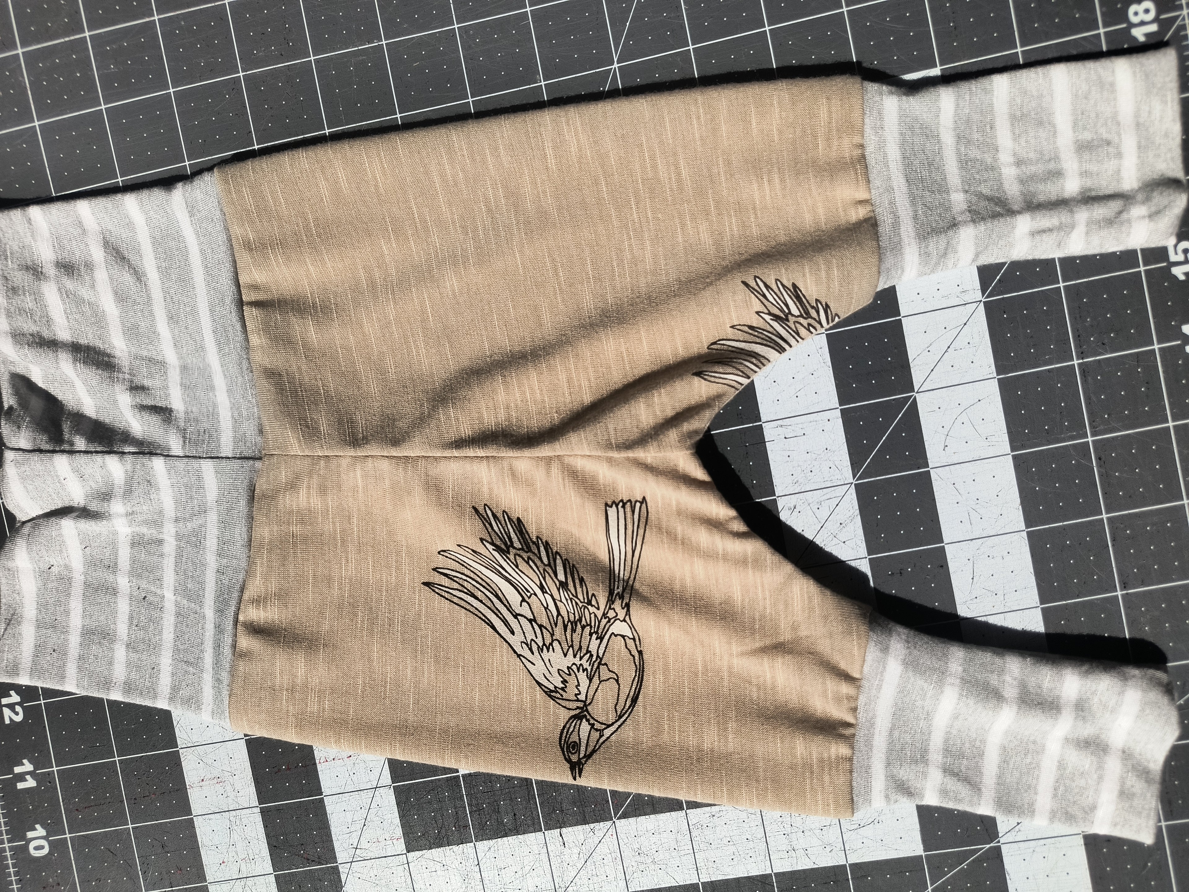 Newborn Upcycled Harem Pants